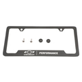 19330393 - Exterior: License Plate Frame for Cadillac: Escalade, Escalade ESV | Chevrolet: Blazer, Blazer EV, Camaro, Colorado, Corvette, Cruze, Cruze Limited, Equinox, Equinox EV, Express 1500, Express 2500, Express 3500, Express 4500, Impala, Malibu, Silverado 1500, Silverado 1500 LD, Silverado 1500 LTD, Silverado 2500 HD, Silverado 3500 HD, Silverado EV, Sonic, Spark, Spark EV, SS, Suburban, Suburban 1500, Suburban 3500 HD, Tahoe, Trailblazer, Traverse, Trax, Volt | GMC: Savana 3500 Image