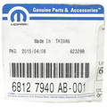 68127940AB - : Fascia Applique, Right for Mopar Image
