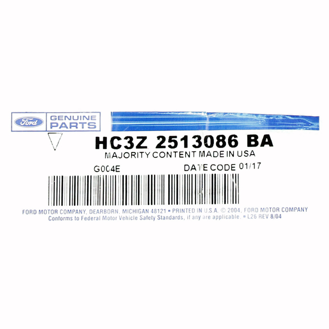 HC3Z2513086BA - Interior: Floor Liner, Tray Style for Ford Image