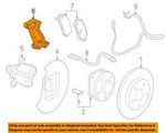 13578101 - : Rear Passenger Side Disc Brake Caliper Bracket for Buick: LaCrosse, Regal | Chevrolet: Malibu, Malibu Limited Image