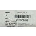 26300AE00C - : Rotor for Subaru Image