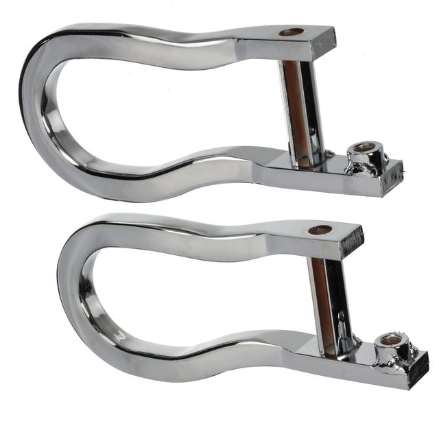 23245142 - Trailering: Front Recovery Hooks - Chrome for Chevrolet: Suburban, Suburban 3500 HD, Tahoe | GMC: Yukon, Yukon XL Image