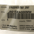 J501SXA000MW - Cargo Management: Cargo Tray for Subaru: Tribeca Image
