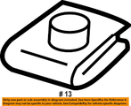 11517841 - Electrical: Passenger Air Bag Nut for Cadillac: CT4 | Chevrolet: Silverado 1500, Silverado 1500 Classic, Silverado 2500 HD, Silverado 3500 HD, Suburban, Tahoe | GMC: Sierra 1500, Sierra 1500 Classic, Sierra 1500 Limited, Sierra 2500 HD, Sierra 3500 HD, Yukon, Yukon XL | Saturn: L100, L200, L300, LS, LS1, LS2, LW1, LW2, LW200, LW300, Vue Image
