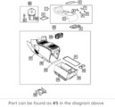 1VQ81DX9AA - Interior Trim: Floor Console Mat for Mopar Image
