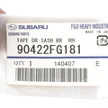 90422FG181 - Body: Black Out Tape for Subaru: Impreza Image