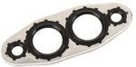 15203889 - Cooling System: Oil Cooler Gasket for Cadillac: CTS, Escalade, Escalade ESV, Escalade EXT | Chevrolet: Avalanche, Avalanche 1500, Camaro, Caprice, Corvette, Express 1500, Express 2500, Express 3500, Express 4500, LCF 3500, Silverado 1500, Silverado 1500 Classic, Silverado 1500 HD, Silverado 1500 HD Classic, Silverado 2500, Silverado 2500 HD, Silverado 2500 HD Classic, Silverado 3500, Silverado 3500 Classic, Silverado 3500 HD, SS, Suburban 1500, Suburban 2500, Suburban 3500 HD, Tahoe | GMC: Savana 1500, Savana 2500, Savana 3500, Savana 4500, Sierra 1500, Sierra 1500 Classic, Sierra 1500 HD, Sierra 1500 HD Classic, Sierra 2500, Sierra 2500 HD, Sierra 2500 HD Classic, Sierra 3500, Sierra 3500 Classic, Sierra 3500 HD, Yukon, Yukon XL 1500, Yukon XL 2500 | Hummer: H2 | Pontiac: G8 Image