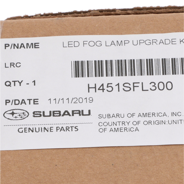 H451SFL300 - Exterior: Fog Light Kit - Led Upgrade for Subaru: Impreza Image
