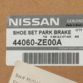 44060ZE00A - : Rear Shoes for Nissan: Armada, Pathfinder Armada, TITAN Image