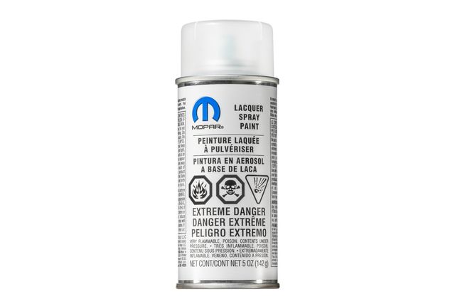 68626446AA - Vehicle Care Products: Touch-Up Spray Paint - Bright White (PW7) for Chrysler: 300, Pacifica, Town &amp; Country, Voyager | Dodge: Challenger, Charger, Durango, Grand Caravan, Magnum, Ram 1500, Ram 2500, Ram 3500 | Jeep: Cherokee, Gladiator, Grand Cherokee, Grand Cherokee WK, Wrangler, Wrangler JK | Ram: 1500, 1500 Classic, 2500, 3500, C/V, ProMaster 1500, ProMaster 2500, ProMaster 3500, ProMaster City, ProMaster EV Image