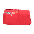 19158377 - Exterior: Vehicle Cover - Color Crossed-Flag Logo - Red for Chevrolet: Corvette Image