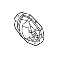 68149270AA - Rear Axle; Corporate 235 MM; Differential and Drive Line: Differential Cover for Ram: 1500, 1500 Classic Image
