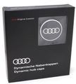 4M8071006A - : Dynamic Center Caps for Audi: A4 allroad, A4 Quattro, A5 Quattro, A5 Sportback, A6 allroad, A6 Quattro, A7 Sportback, A8 Quattro, e-tron Sportback, Q3, Q5, Q5 Sportback, Q7, Q8, Q8 e-tron, S4, S5, S5 Sportback, S6, S8, SQ5, SQ5 Sportback, SQ7, SQ8, SQ8 e-tron Image