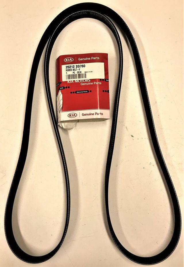 252122G760 - : Serpentine Belt for Kia: Optima, Sorento, Sportage Image