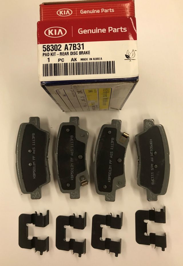 58302A7B31 - : Brake Pads Rear for Kia: Forte, Forte5 Image