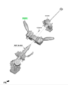 93400K0750 - Electrical: Combination Switch for Kia Image