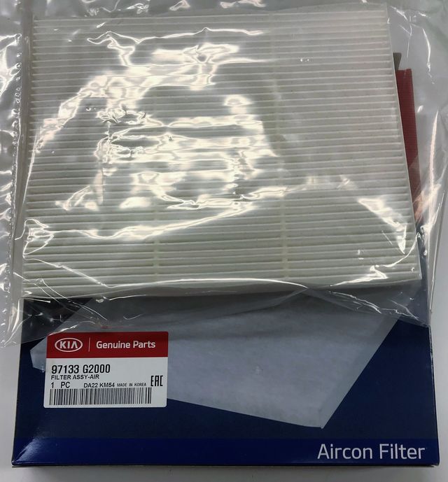 97133G2000 - HVAC: Air Filter for Kia: Niro, Niro EV Image
