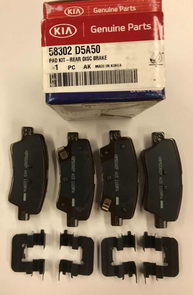 58302A8A50 - : Brake Pads Rear for Kia: Optima Image
