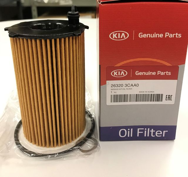 263203CAA0 - : Oil Filter for Kia: Cadenza, Sedona, Sorento Image