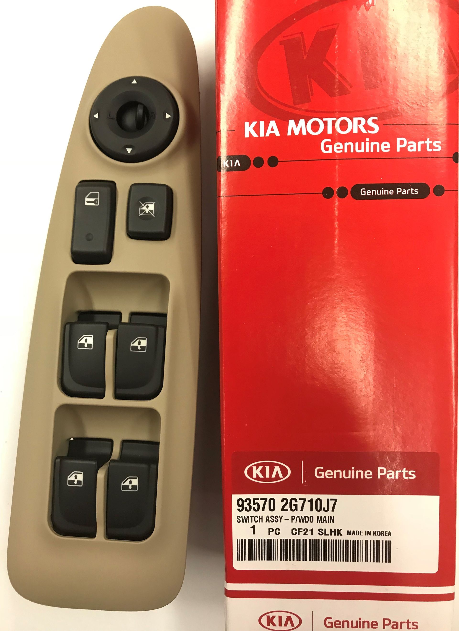 935702G710J7 - Body: Window Switch for Kia: Optima Image