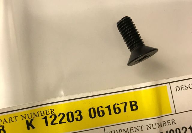 1220306167B - : Rotor Screw for Kia: Borrego, Forte, Forte Koup, Forte5, K900, Optima, Rondo, Sedona, Sorento, Soul, Soul EV, Spectra, Spectra5, Sportage Image