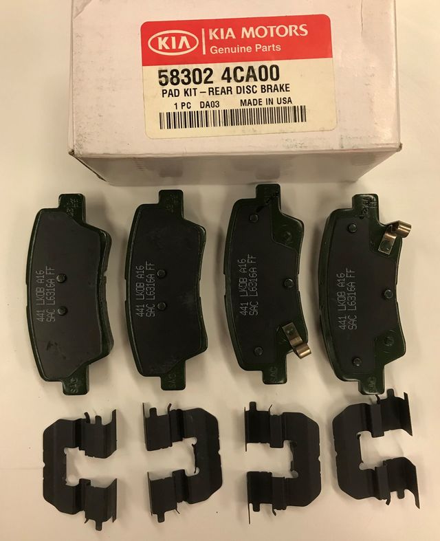 583024CA00 - Brakes: Rear Pads for Kia: Optima Image