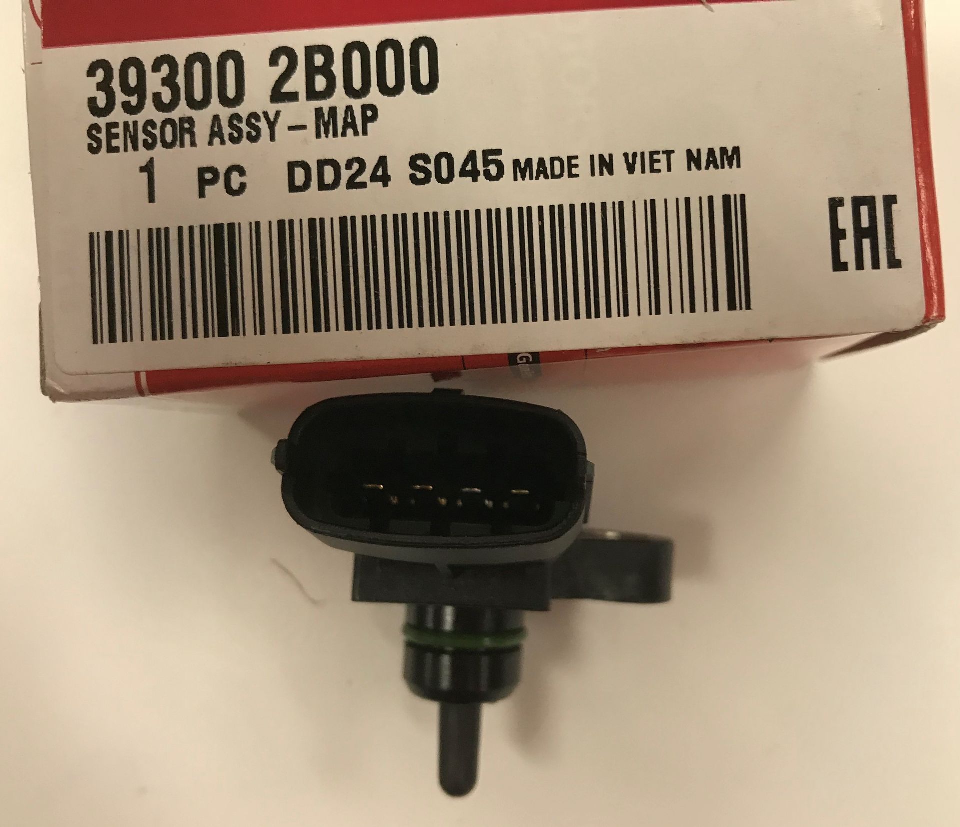 393002B000 - Emission System: M.A.P Sensor for Kia: Cadenza, Forte, Forte Koup, K900, Optima, Rio, Rondo, Sedona, Sorento, Soul, Sportage, Telluride Image