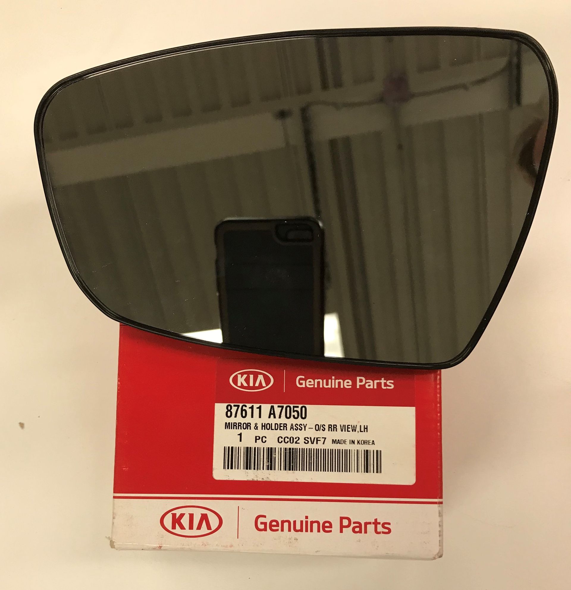87611A7050 - Body: Mirror Glass for Kia: Forte, Forte5 Image