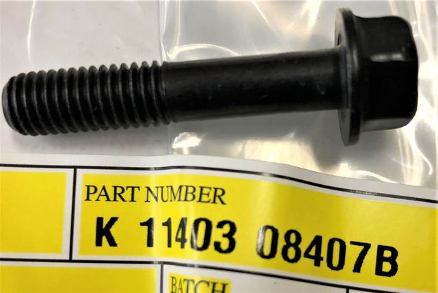 1140308407B - : Adjust Bracket Adjust Bolt for Kia: Borrego, Forte, K900, Optima, Rio, Rio5, Seltos, Soul, Spectra, Spectra5 Image