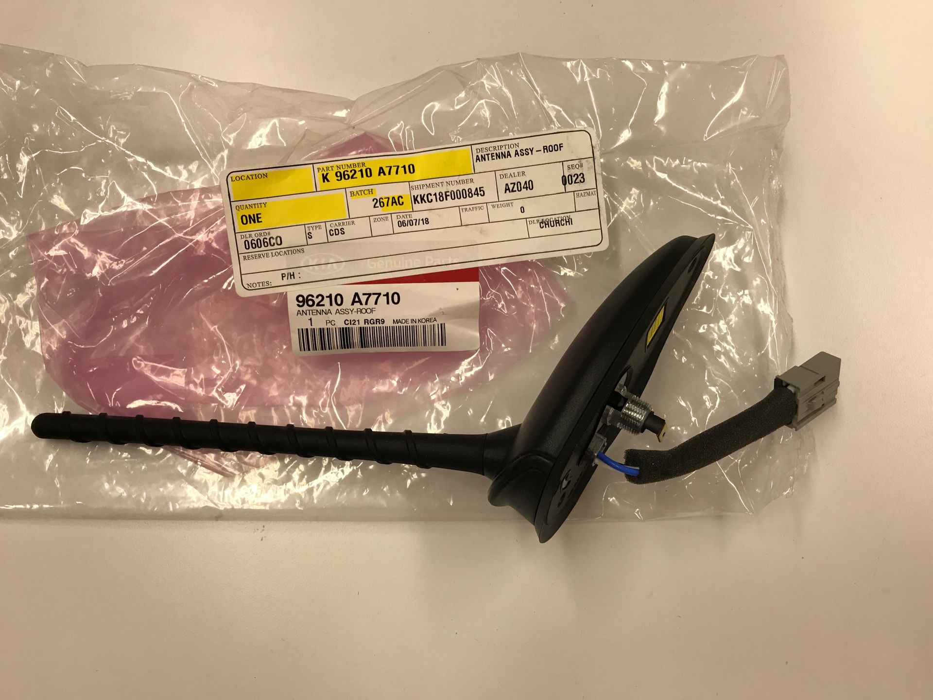 96210A7710 - Electrical: Antenna for Kia Image