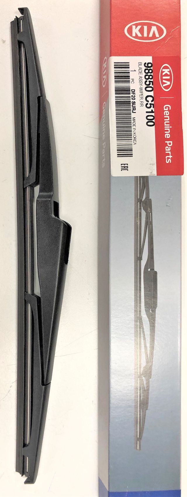 98850C5100 - Body: Wiper Blade for Kia: Niro, Niro EV, Seltos, Sorento Image