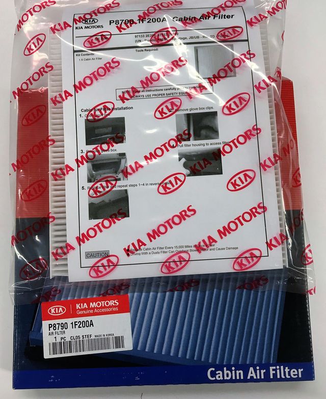 P87901F200A - : Cabin Air Filter for Kia: Forte, Forte Koup, Rio, Rio5, Rondo, Sportage Image