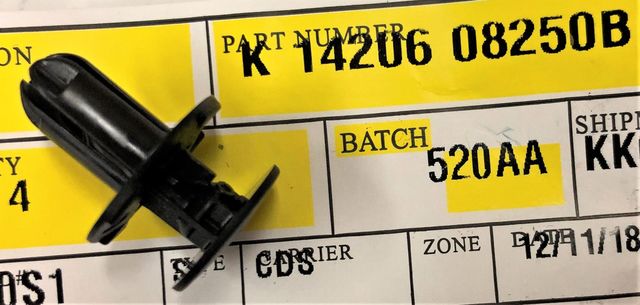 1420608250B - : Engine Oil Drain Plug Access Cover Clip for Kia: Cadenza, Carnival, EV6, EV9, Forte, Forte5, K4, K5, K900, Niro, Niro EV, Optima, Rio, Sedona, Seltos, Sorento, Soul, Soul EV, Sportage, Stinger, Telluride Image