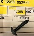 1249305257E - Body: License Mount Screw for Kia: K5, Optima, Sedona, Sorento, Telluride Image