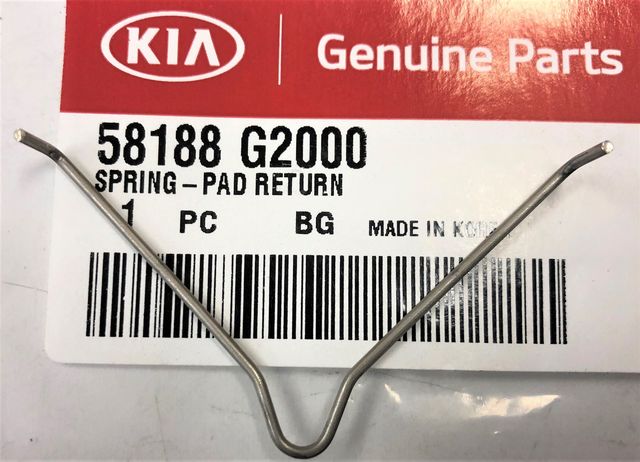 58188G2000 - Brakes: Brake Pads Spring for Kia: Niro Image