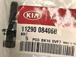 1129008406B - Electrical: Hold Down Clamp Bolt for Kia: Amanti, Optima, Rondo, Sorento, Spectra, Spectra5 Image