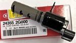243552G000 - : Engine Variable Valve Timing (Vvt) Solenoid for Kia: Forte, Forte Koup, Optima, Rondo, Sorento, Sportage Image