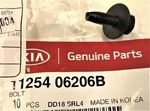 1125406206B - : Drive Motor Inverter Coolant Reservoir Bolt for Kia: Borrego, Cadenza, Carnival, EV6, EV9, Forte, Forte Koup, Forte5, K4, K5, K900, Niro, Niro EV, Optima, Rio, Rondo, Sedona, Seltos, Sorento, Soul, Soul EV, Sportage, Stinger, Telluride Image