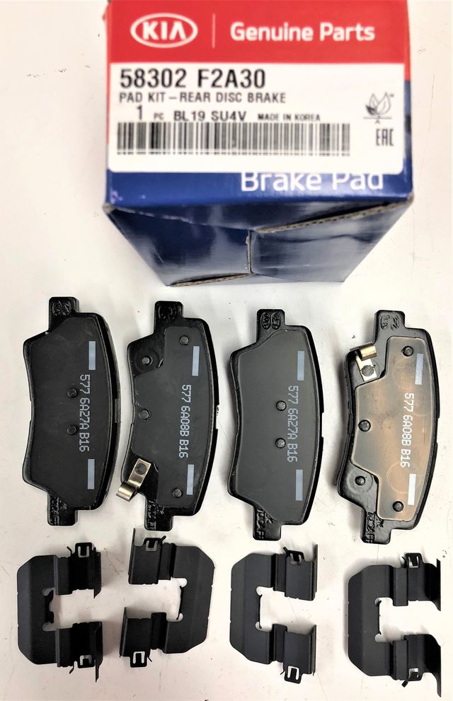 58302F2A30 - Unclassified: Brake Pads Rear for Kia: Niro Image