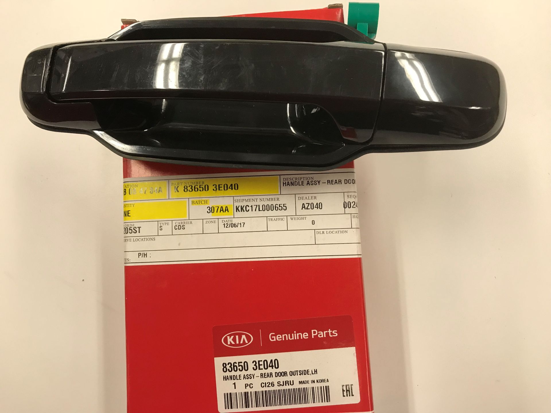 836503E040 - Body: Handle, Outside for Kia: Sorento Image