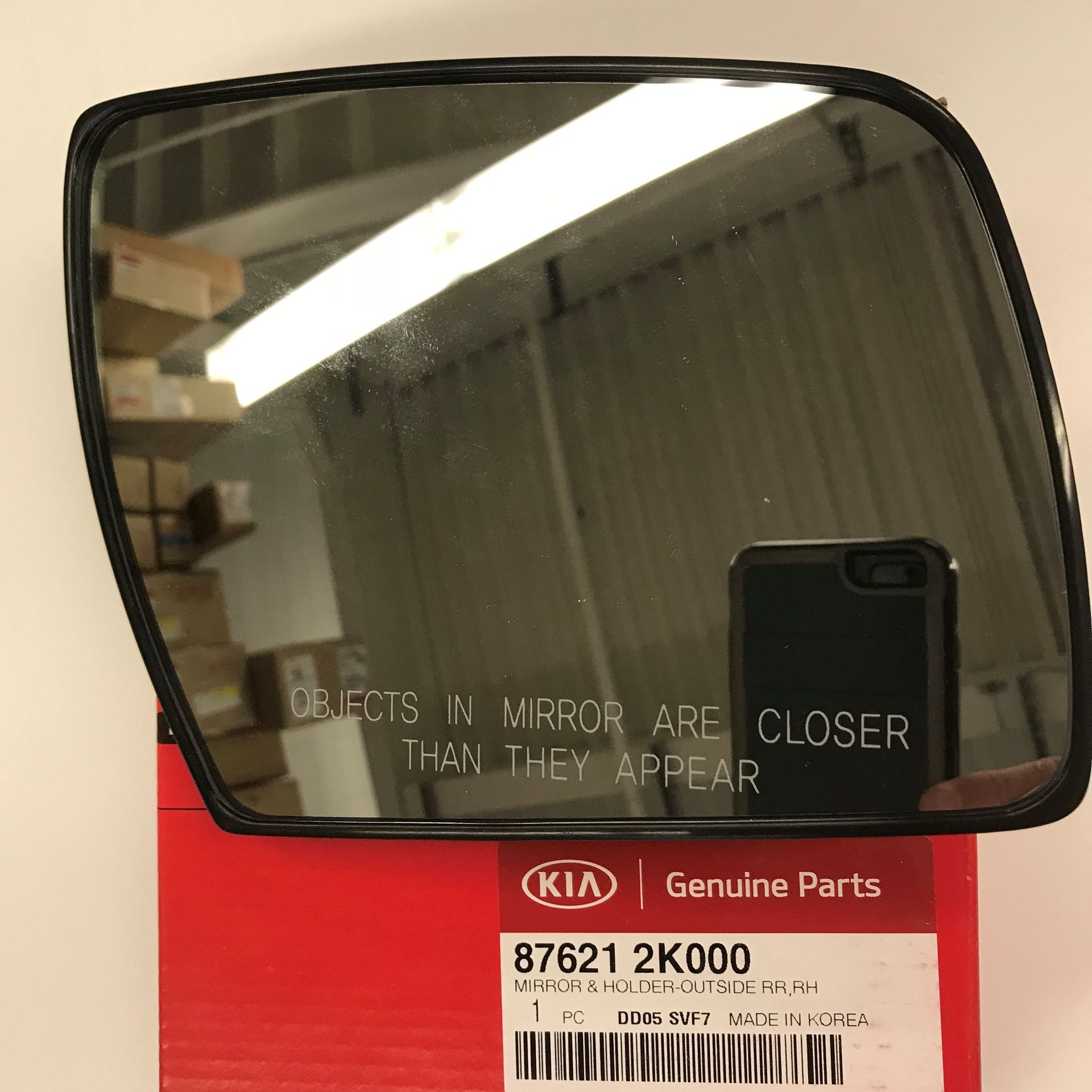 876112K000 - : Mirror Glass for Kia: Soul Image