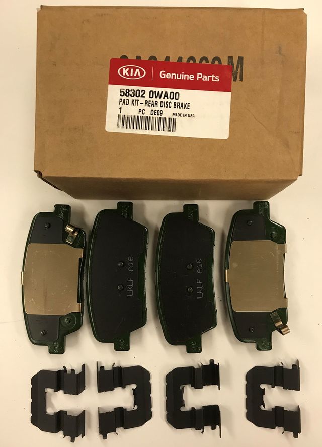 583020WA00 - : Brake Pads Rear for Kia: Sorento Image
