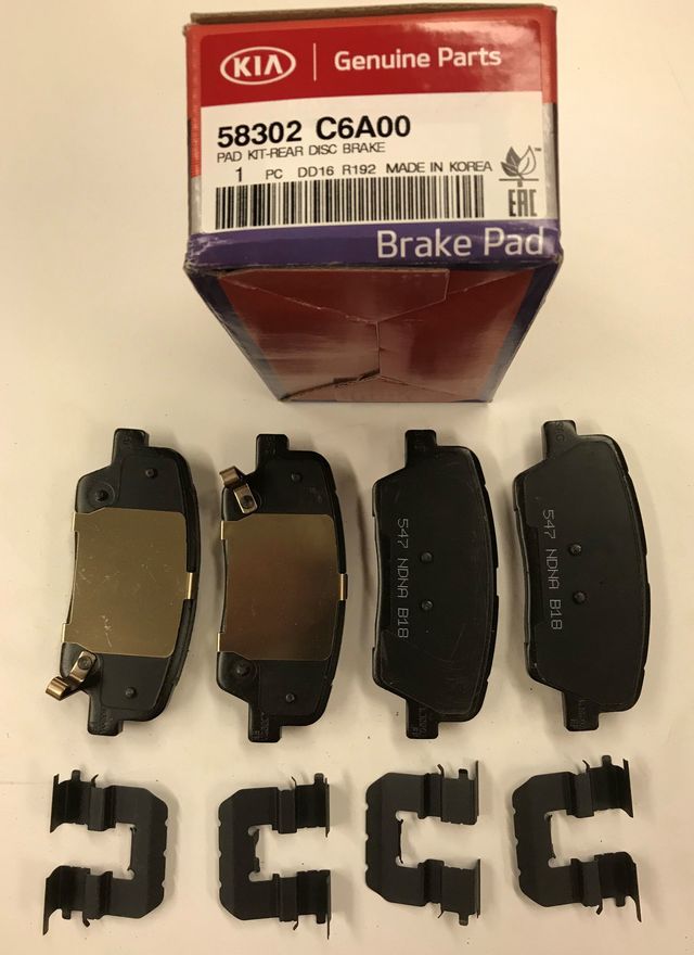 58302C6A00 - : Brake Pads Rear for Kia: Sorento Image