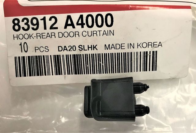 83912A4000 - : Sunshade Hook for Kia: Cadenza, Optima Image