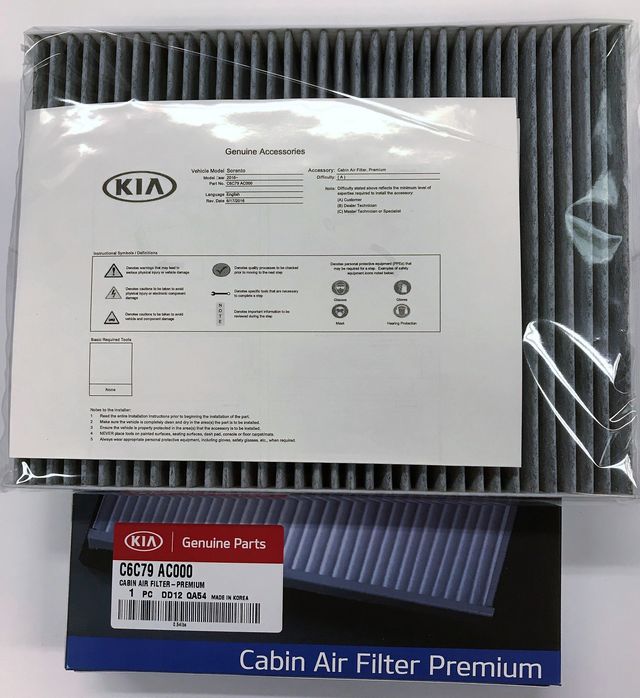 C6C79AC000 - : Cabin Air Filter for Kia: Sorento Image