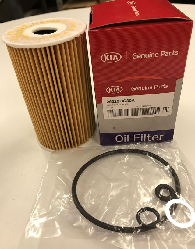263203C30A - ENGINE: Oil Filter for Kia: Amanti, Borrego, K900, Sorento Image