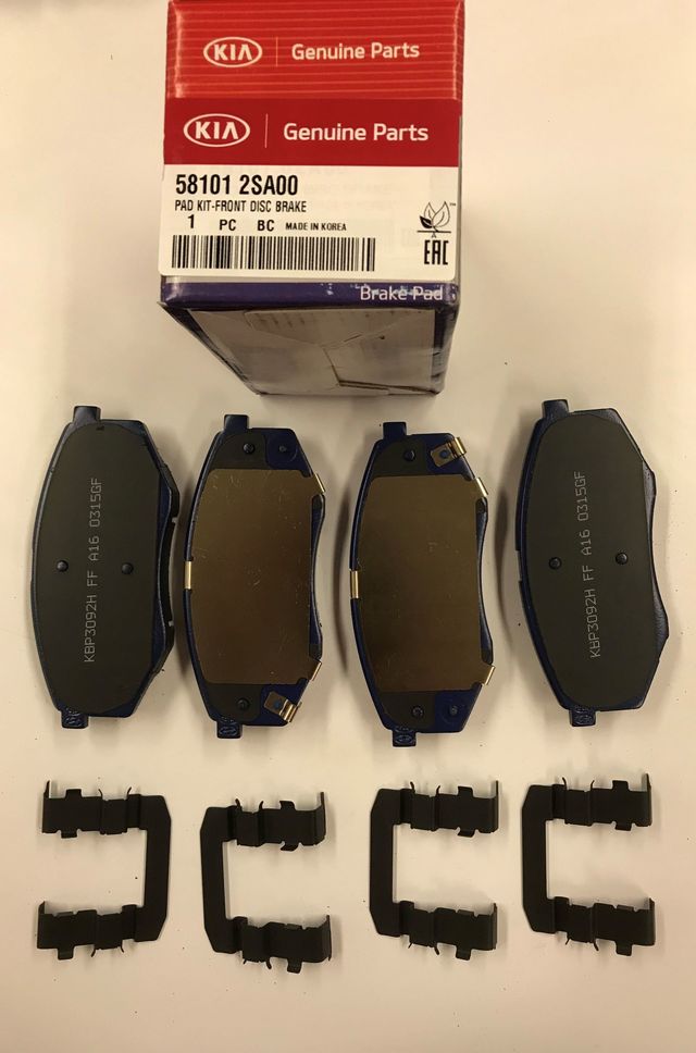 581012SA00 - : Front Pads for Kia: Sportage Image