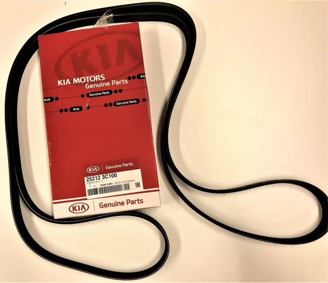 252123C100 - : Serpentine Belt for Kia: Amanti, Sedona, Sorento Image