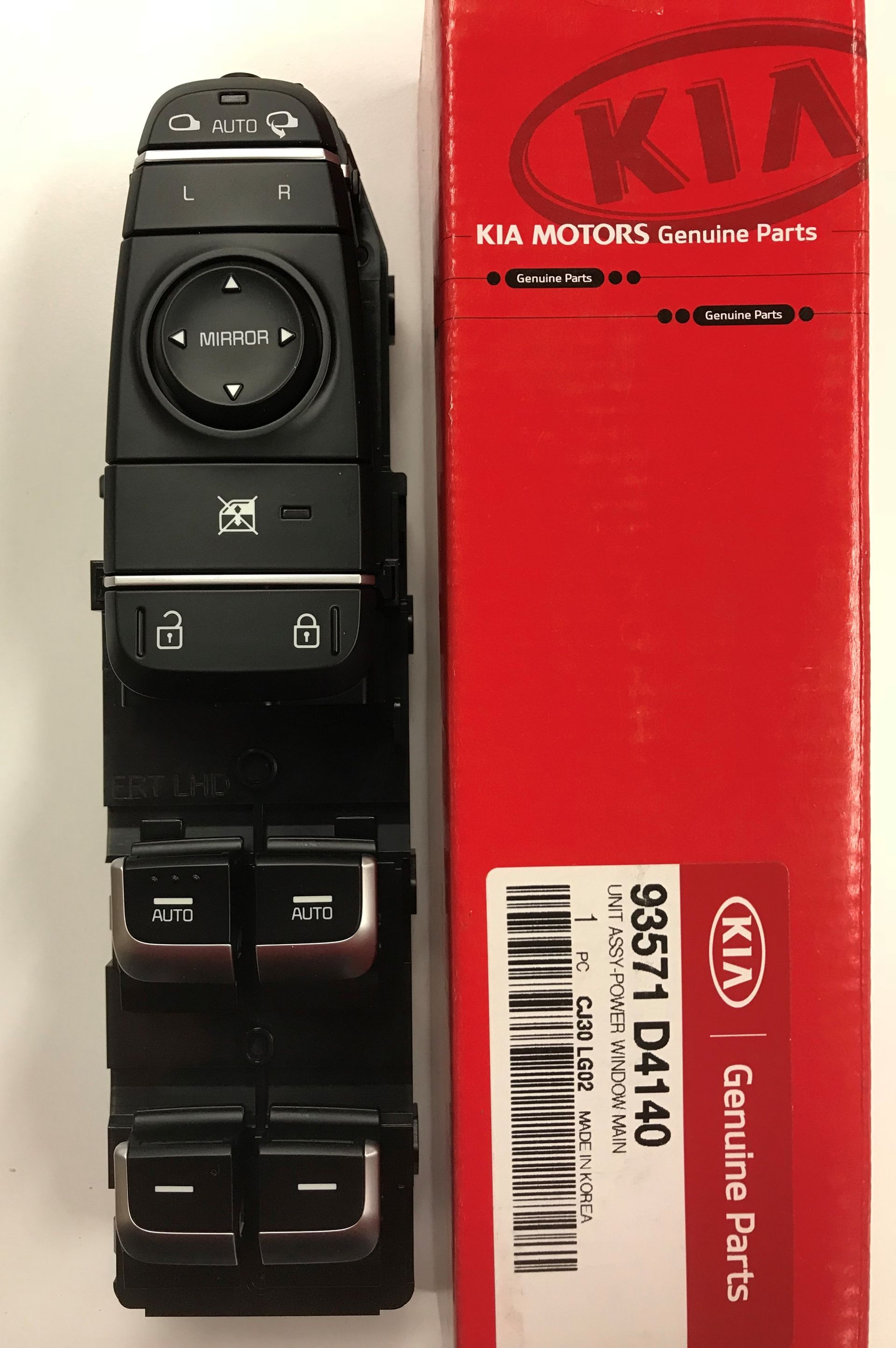 93571D4140 - Body: Window Switch for Kia: Optima Image