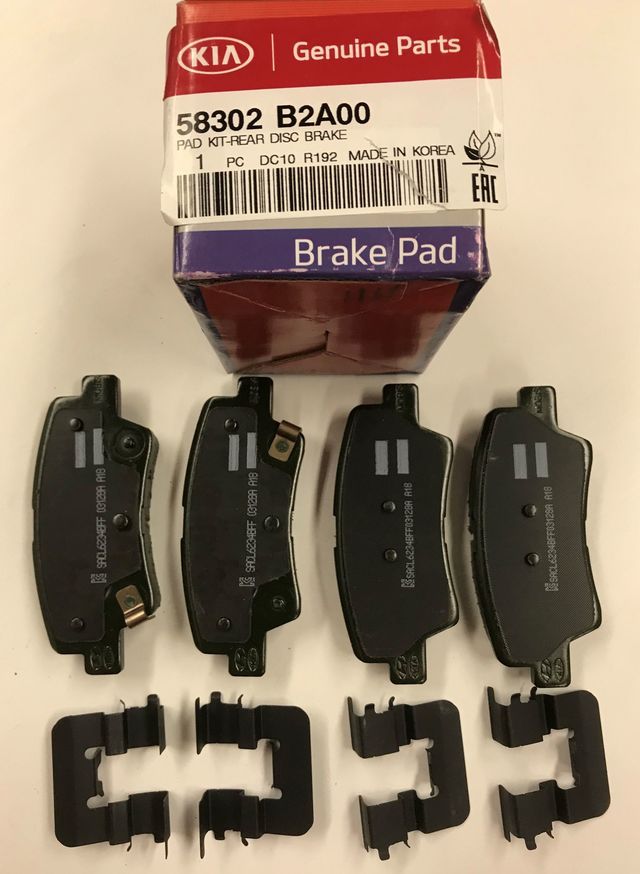 58302B2A00 - : Brake Pads Rear for Kia: Soul Image